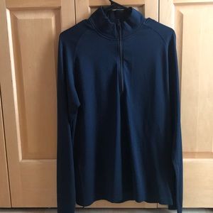 Lululemon Men’s 3/4 zip -Navy- M